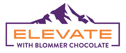 Elevate with Blommer Chocolate logo